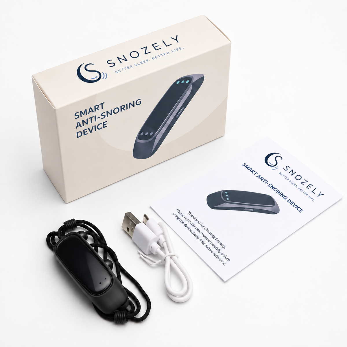 Snozely - Sleep Anti-Snoring Device