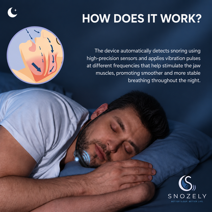 Snozely - Sleep Anti-Snoring Device